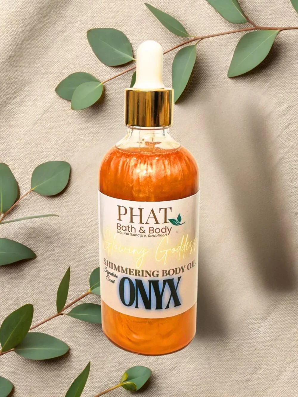Phat Bath & Body Onyx Glowing Goddess Shimmer Body Oil